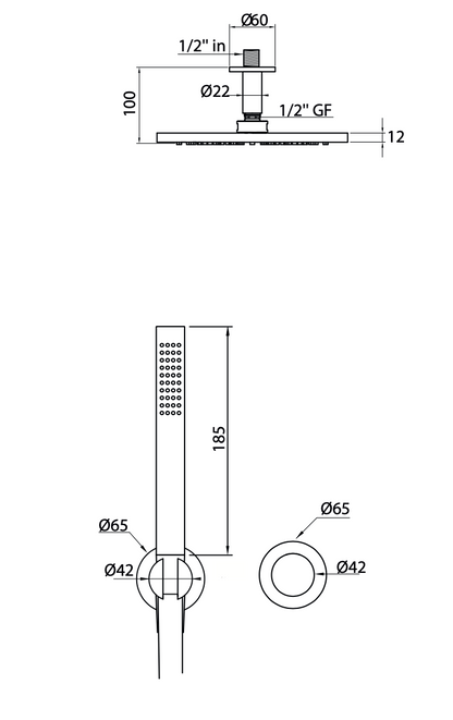 R288 Shower Set