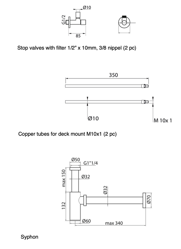 AC33 Bottle Trap Set